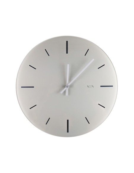 Vesta Home - Orologio da Parete Piccolo R2·tortora·ø 40 Th. 5 Mm