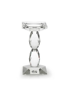 PORTACANDELA CRIST. 2 GOCCE SFACC.18CM
