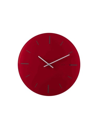 Vesta Home - Orologio da Parete Piccolo R2·rosso·ø 40 Th. 5 Mm