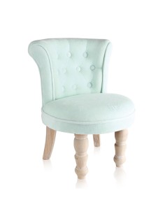 Hervit Royal Class - Poltroncina Velluto Verde 43x55 cm