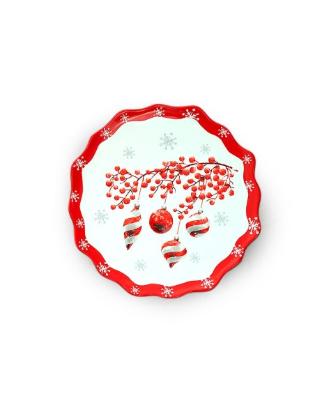 Piatto Panettone Berry Porcellana 26Cm