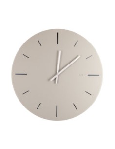Vesta Home - Orologio da Parete Grande R2·tortora·ø 65 Th. 5 Mm