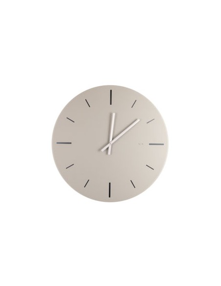 Vesta Home - Orologio da Parete Grande R2·tortora·ø 65 Th. 5 Mm