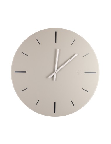 Vesta Home - Orologio da Parete Grande R2·tortora·ø 65 Th. 5 Mm