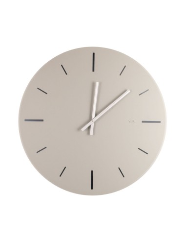 Vesta Home - Orologio da Parete Grande R2·tortora·ø 65 Th. 5 Mm