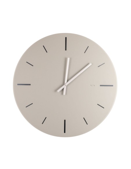 Vesta Home - Orologio da Parete Grande R2·tortora·ø 65 Th. 5 Mm
