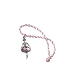 Pendente Ballerina Metallo 4,5Cm Argento