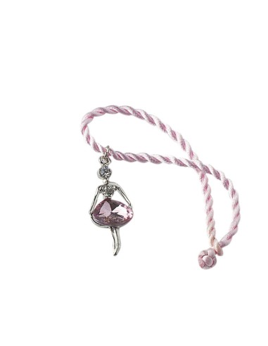 Pendente Ballerina Metallo 4,5Cm Argento