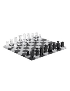 Vesta Home - Scacchi e Dama·bianco/nero·30 X 30 Th. 10 Mm 2