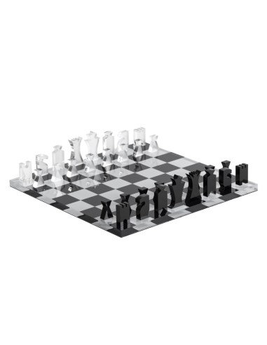 Vesta Home - Scacchi e Dama·bianco/nero·30 X 30 Th. 10 Mm