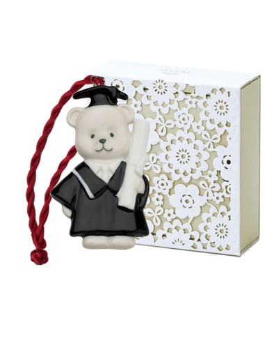 Hervit Royal Class - Orsetto Laurea Porcellana App.8 cm