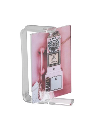 Vesta Home - Portafoto Medio Lux·trasparente·14,5 X 4 X 19 H Th. Body 4 Mm Th. Structure 5 Mm