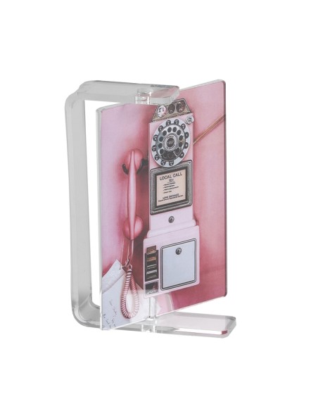 Vesta Home - Portafoto Medio Lux·trasparente·14,5 X 4 X 19 H Th. Body 4 Mm Th. Structure 5 Mm