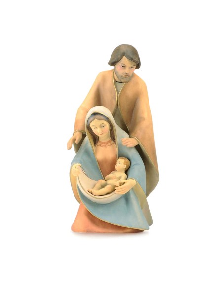 Natività in Porcellana bisquit, dipinta a mano
