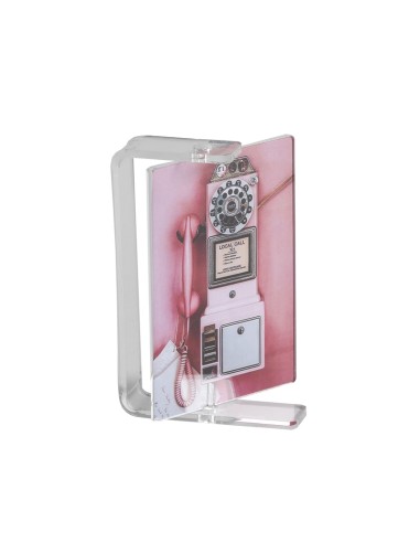Vesta Home - Portafoto Piccolo Lux·trasparente·11,5 X 3 X 18 H Th. Body 4 Mm Th. Structure 5 Mm