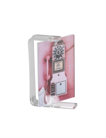 Vesta Home - Portafoto Piccolo Lux·trasparente·11,5 X 3 X 18 H Th. Body 4 Mm Th. Structure 5 Mm