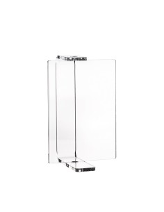 Vesta Home - Portafoto Piccolo Lux·trasparente·11,5 X 3 X 18 H Th. Body 4 Mm Th. Structure 5 Mm