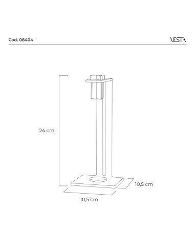 Vesta Home - Portarotoli Verticale Like Water·trasparente·10,5 X 10,5 X 24 H Th. 5 Mm