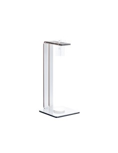 Vesta Home - Portarotoli Verticale Like Water·tortora Monosatinato·10,5 X 10,5 X 24 H Th. 5 Mm