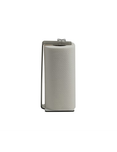 Vesta Home - Portarotoli Verticale Like Water·tortora Monosatinato·10,5 X 10,5 X 24 H Th. 5 Mm