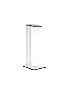 Vesta Home - Portarotoli Verticale Like Water·marrone Monosatinato·10,5 X 10,5 X 24 H Th. 5 Mm
