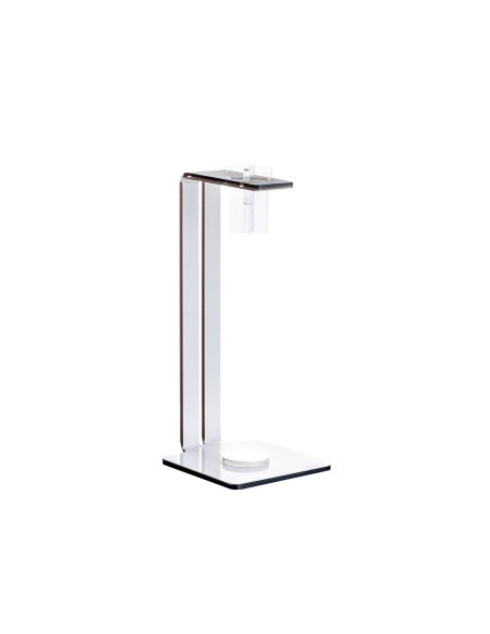 Vesta Home - Portarotoli Verticale Like Water·marrone Monosatinato·10,5 X 10,5 X 24 H Th. 5 Mm