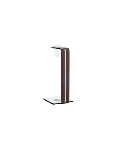 Vesta Home - Portarotoli Verticale Like Water·marrone Monosatinato·10,5 X 10,5 X 24 H Th. 5 Mm