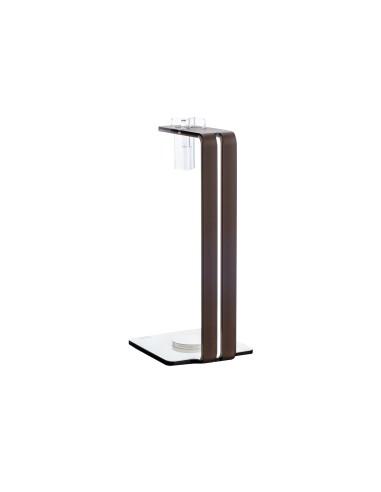 Vesta Home - Portarotoli Verticale Like Water·marrone Monosatinato·10,5 X 10,5 X 24 H Th. 5 Mm