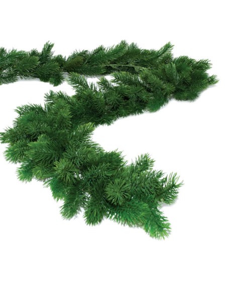 Festone Pino pvc verde, 180 cm