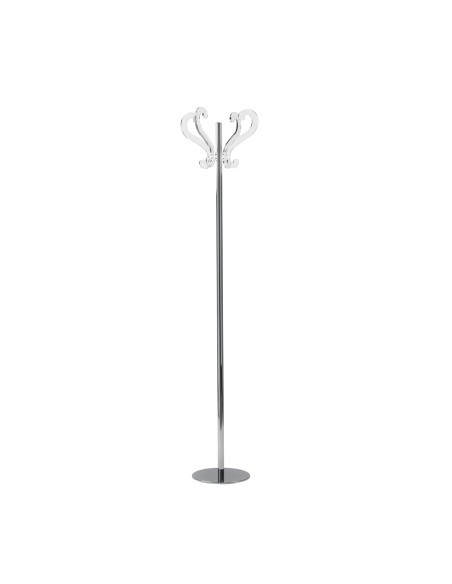 Vesta Home - Appendiabiti Liberty·trasparente·42,5 X 42,5 X 180 H Th. 12 Mm