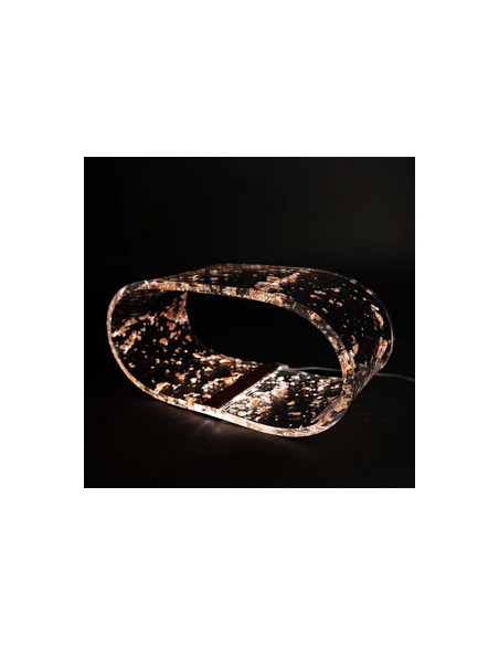 Vesta Home - Lampada Grande Future·rame·33 X 14,5 X 16 H Th. 10 Mm