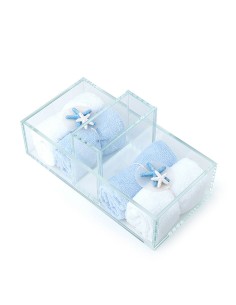 CONTENITORE RETT.CRISTALLO 24X12X7CM(H)