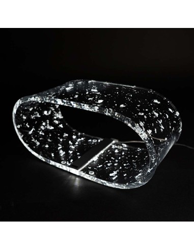 Vesta Home - Lampada Grande Future·argento·33 X 14,5 X 16 H Th. 10 Mm