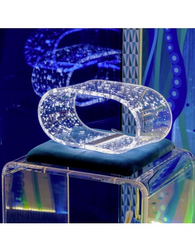 Vesta Home - Lampada Grande Future·argento·33 X 14,5 X 16 H Th. 10 Mm