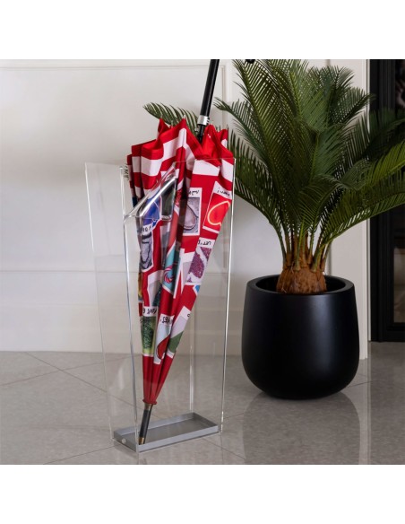 Vesta Home - Portaombrelli Eco·trasparente·28 X 16,5 X 60 H Th. 5 Mm