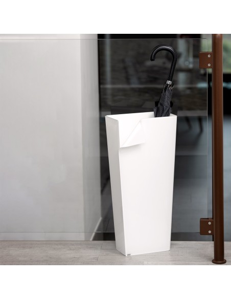 Vesta Home - Portaombrelli Eco·bianco·28 X 16,5 X 60 H Th. 5 Mm