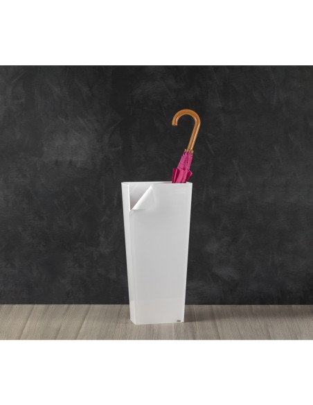 Vesta Home - Portaombrelli Eco·bianco·28 X 16,5 X 60 H Th. 5 Mm