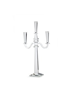 Hervit - Candelabro Cristallo Luxor 90 cm 3 Fiamme