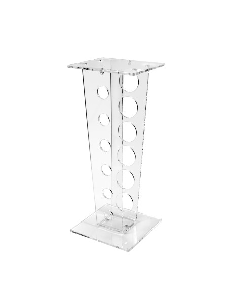 iPLEX Design - Barrique Portavini Trasparente - 30x72x30 cm