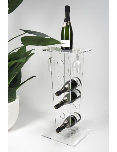 iPLEX Design - Barrique Portavini Trasparente - 30x72x30 cm