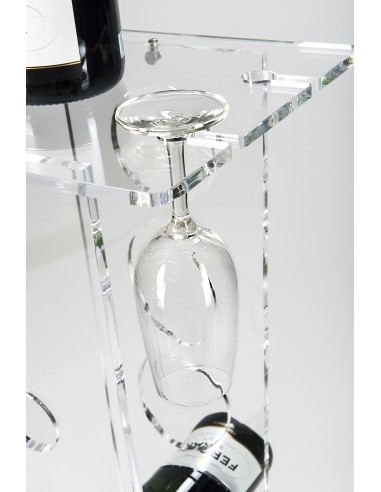 iPLEX Design - Barrique Portavini Trasparente - 30x72x30 cm