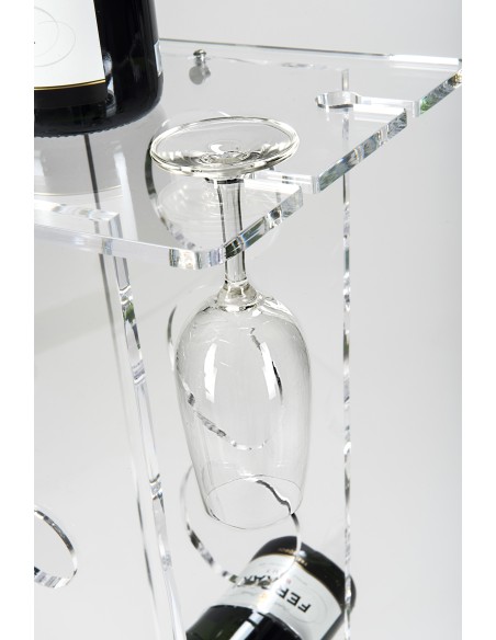 iPLEX Design - Barrique Portavini Trasparente - 30x72x30 cm