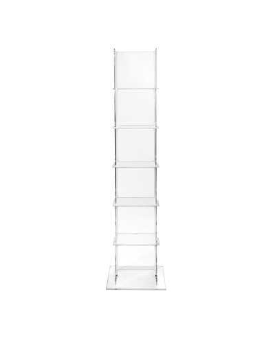 iPLEX Design - Mobiletto ""BABEL"" - Trasparente - 35x152x30 cm