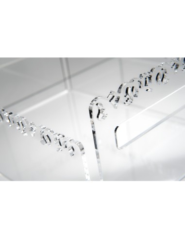 iPLEX Design - ""GALATEA"" Cassettina porta frutta - Trasparente - 21x13x29 cm