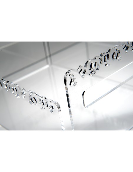 iPLEX Design - ""GALATEA"" Cassettina porta frutta - Trasparente - 21x13x29 cm