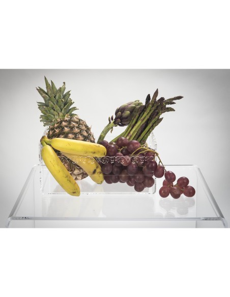 iPLEX Design - ""GALATEA"" Cassettina porta frutta - Trasparente - 21x13x29 cm
