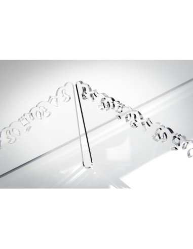 iPLEX Design - ""GALATEA"" Cestino portapane Trasparente - 22x8,6x22 cm