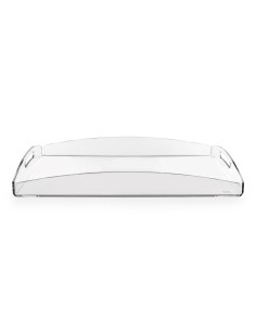 iPLEX Design - Serving Vassoio Grande Trasparente in plexiglass - 45,5x6x32 cm 2
