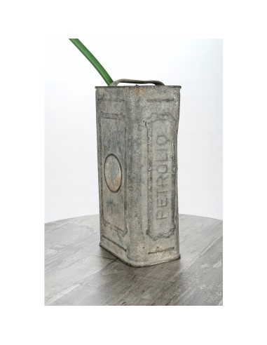 iPLEX Design - ""ARABESCO"" Tavolo medium Habitat grigio atrium - Trasparente/WOOD GRIGIO - 50x60x50 cm
