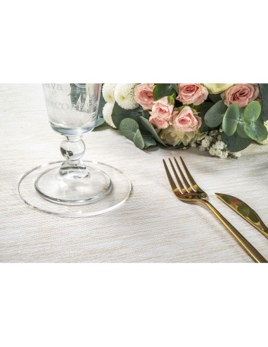 iPLEX Design - Serving Sottobicchiere Trasparente in plexiglass - 10x0,3x10 cm